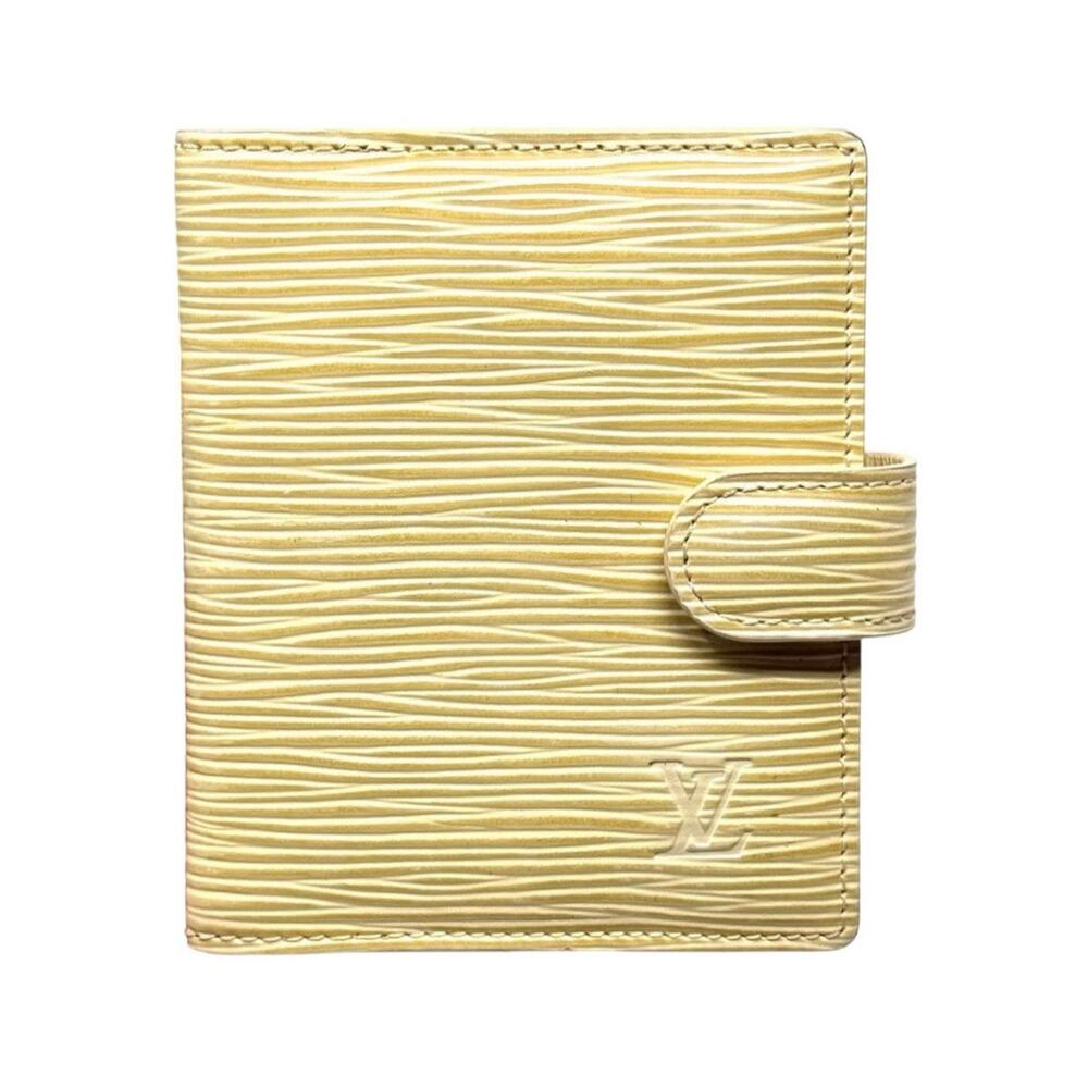 Louis Vuitton Cream Buckle Wallet